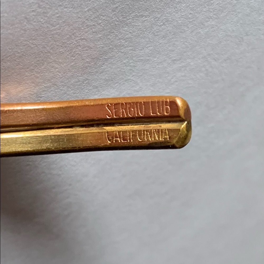 Sergio Lub Handcrafted Copper Brass Cuff - Picture 9 of 10